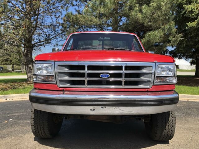1992 Red Ford F-150 REGULAR CAB PIC