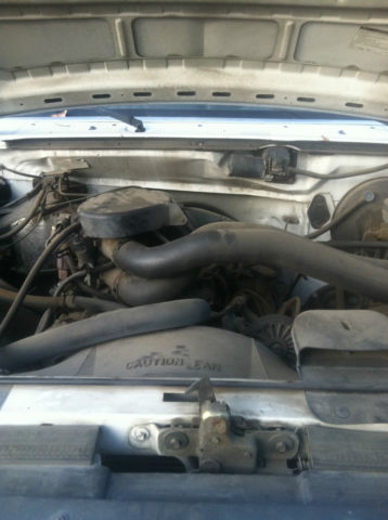 1992 White Ford F-150 Extended Cab Pickup