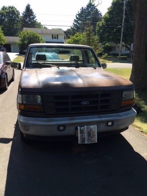 1992 Brown Ford F-150 Long bed