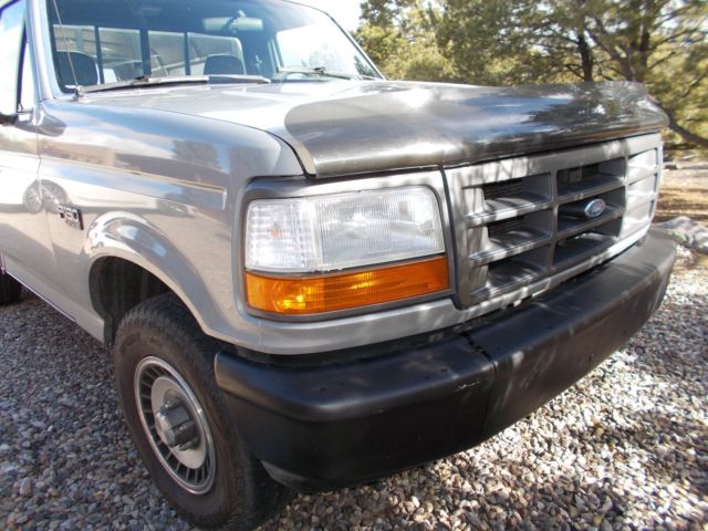 1992 Gray Ford F-150 Cab & Chassis