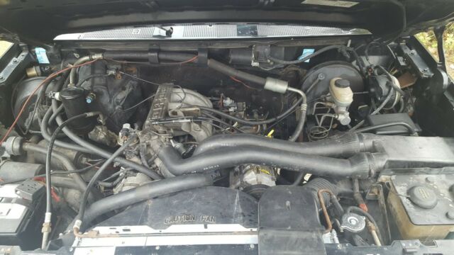 1992 Black Ford F-150 Standard Cab Pickup