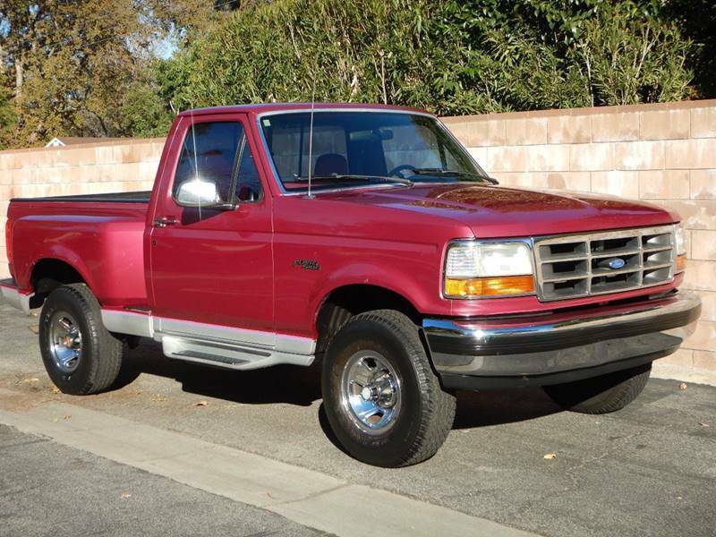 1992 Pink Ford F-150 Pickup Truck