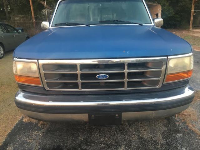 1992 Blue Ford F-150