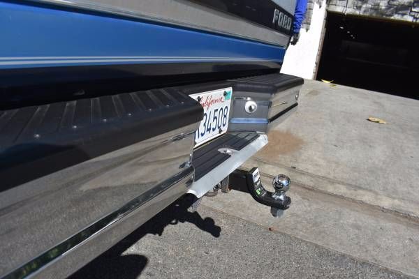 1992 Blue Ford F-250 Extended Cab Pickup