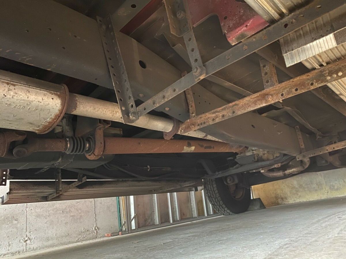 1992 Red Ford F-250 Extended Cab Pickup