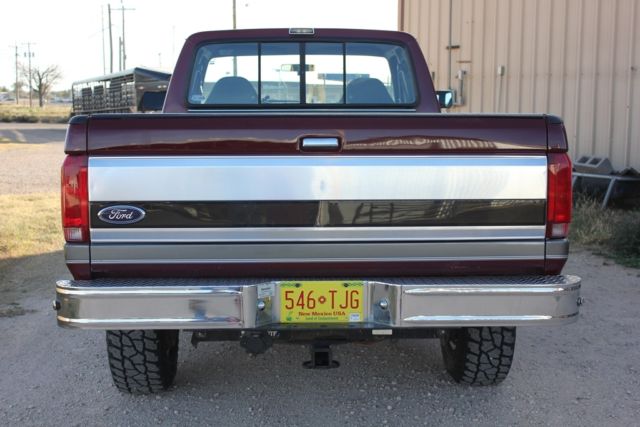 1992 Teal Ford F-250 Extended Cab Pickup
