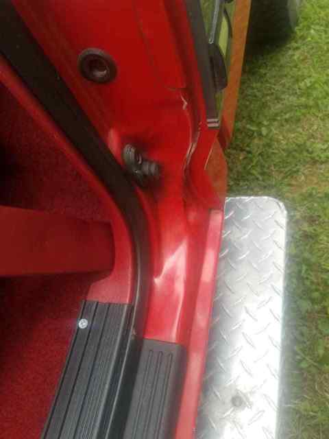 1992 Red/Gray Ford F-350 Standard Cab Pickup