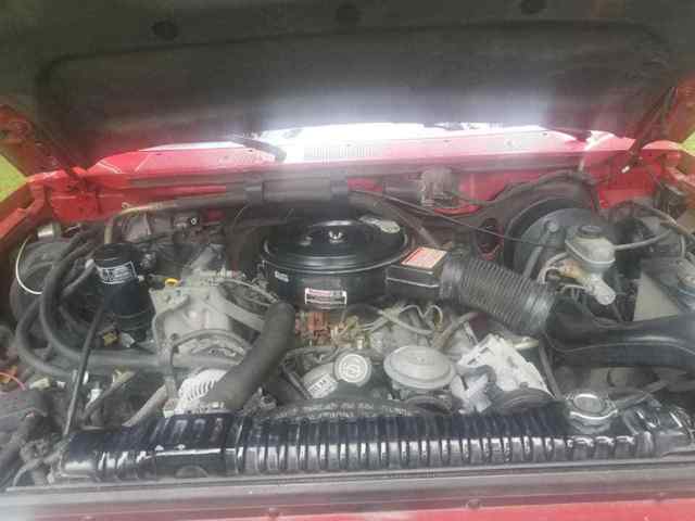 1992 Red/Gray Ford F-350 Standard Cab Pickup