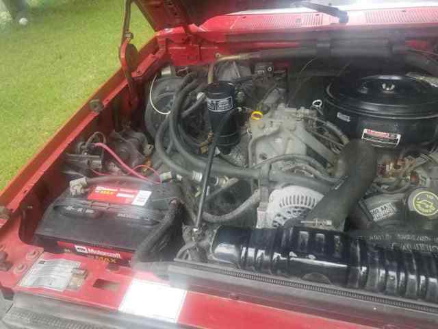 1992 Red/Gray Ford F-350 Standard Cab Pickup