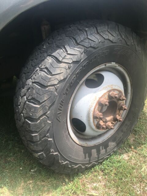 1992 Gray Ford F-350 Crew Cab Pickup