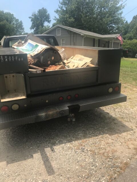 1992 Gray Ford F-350 Crew Cab Pickup