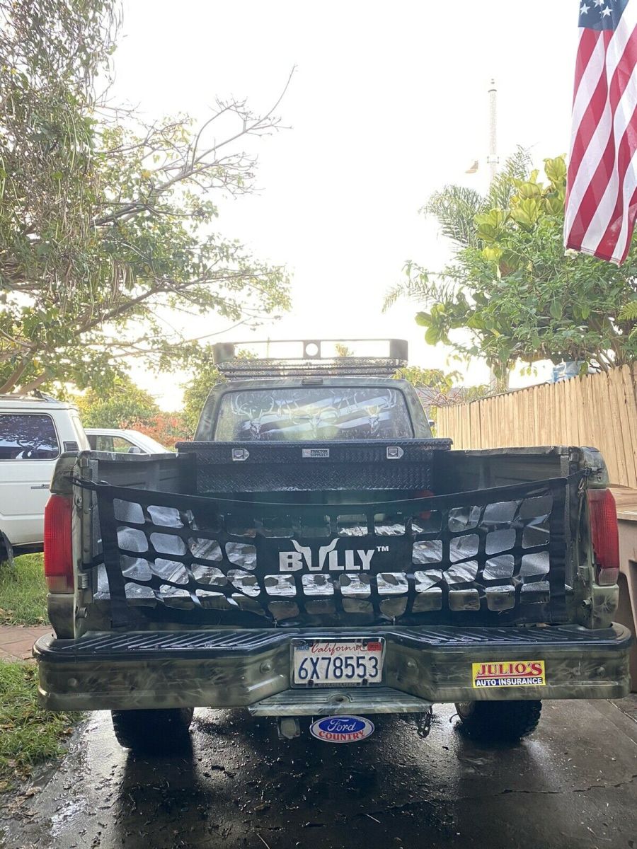 1992 Green Ford F-350 Pickup