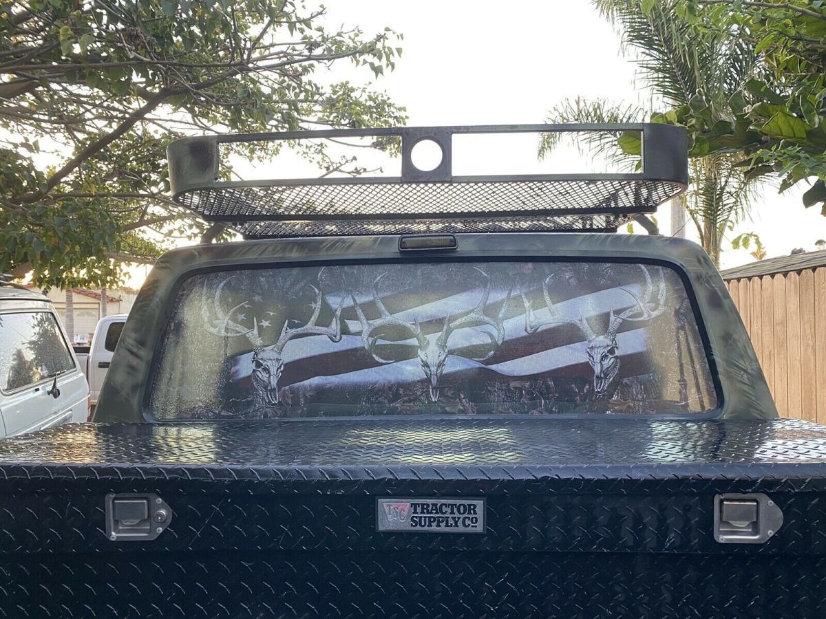 1992 Green Ford F-350 Pickup