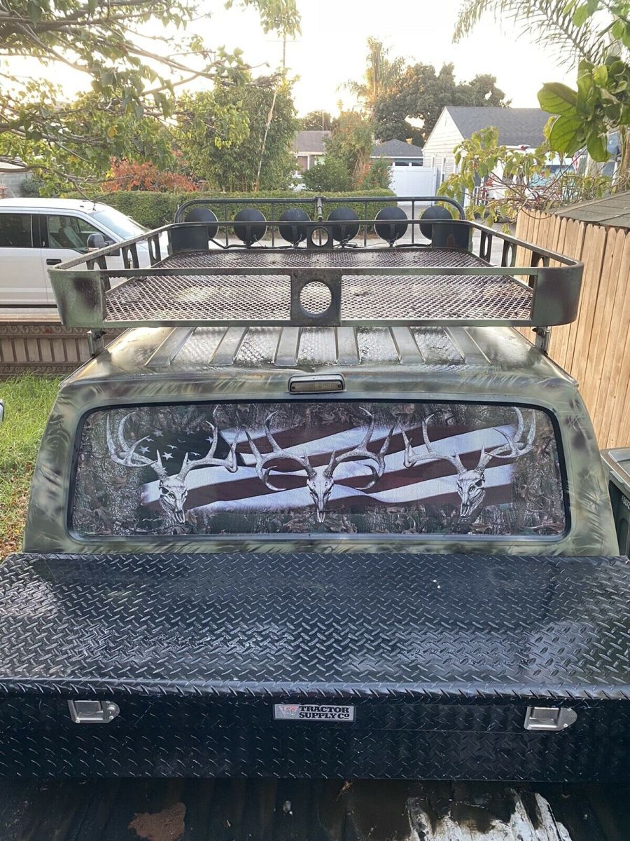 1992 Green Ford F-350 Pickup