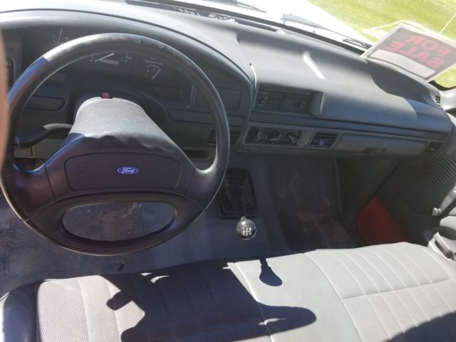 1992 Red Ford F-350 Standard Cab Pickup