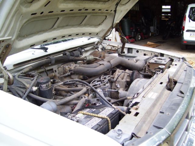 1992 White Ford F-250 Standard Cab Pickup