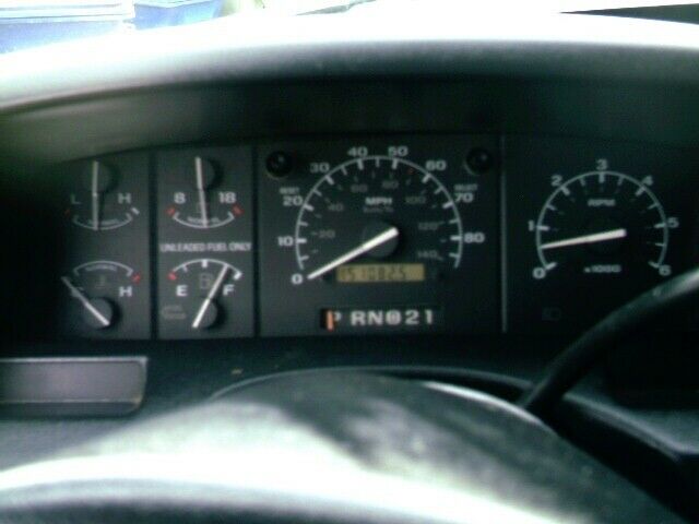 1992 Silver Ford 3/4 Ton  Pickup Extended Cab Pickup