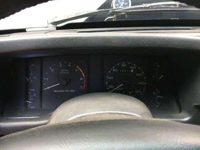 1992 Black Ford Mustang Coupe