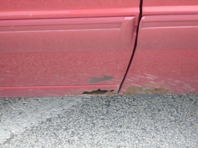 1992 Red Ford Mustang Convertible