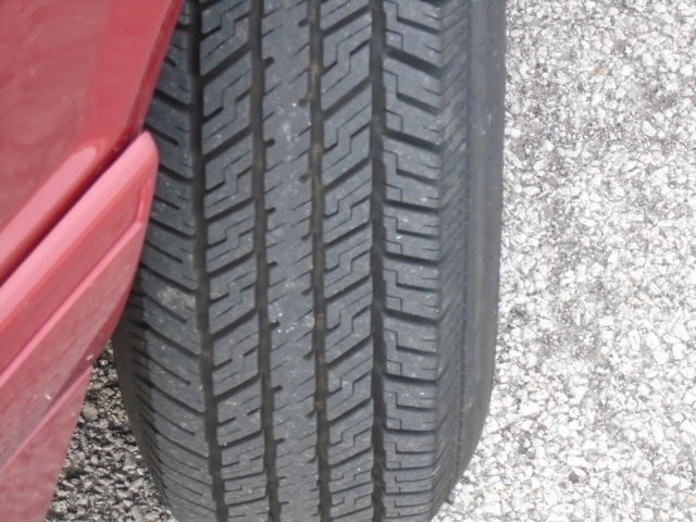 1992 Red Ford Mustang Convertible