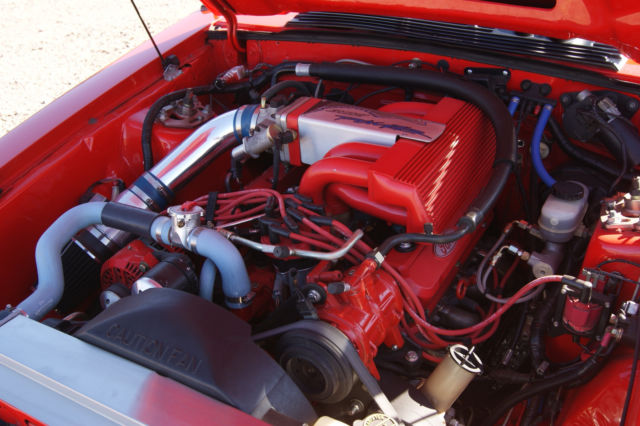 1992 RED Ford Mustang Convertible