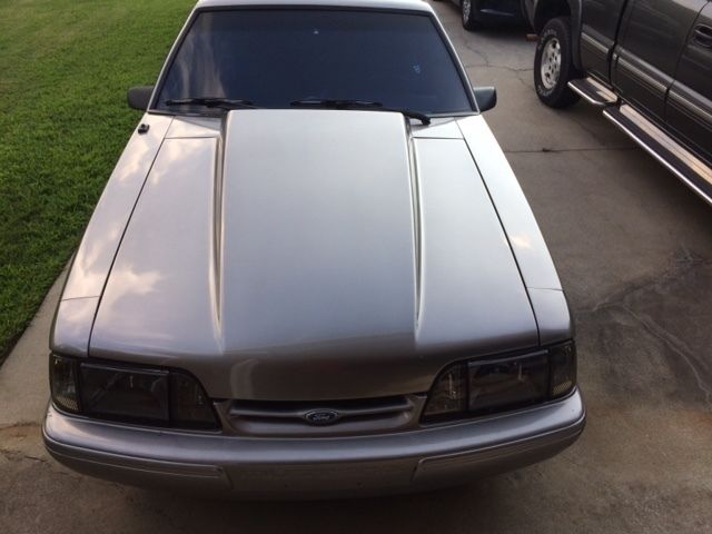 1992 Silver Ford Mustang Coupe