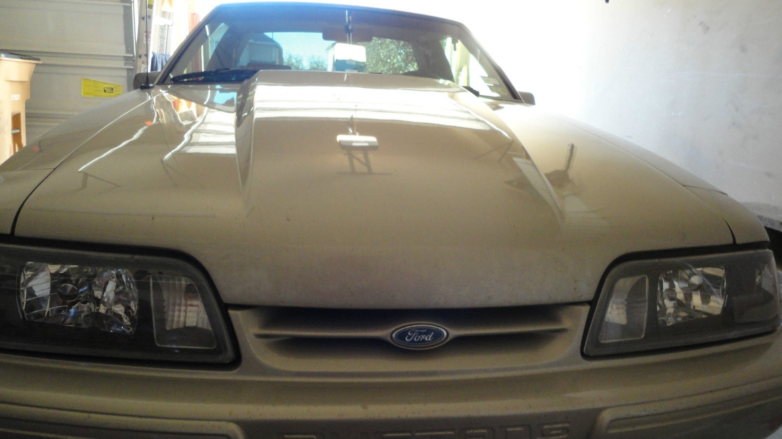 1992 Silver Ford Mustang Coupe