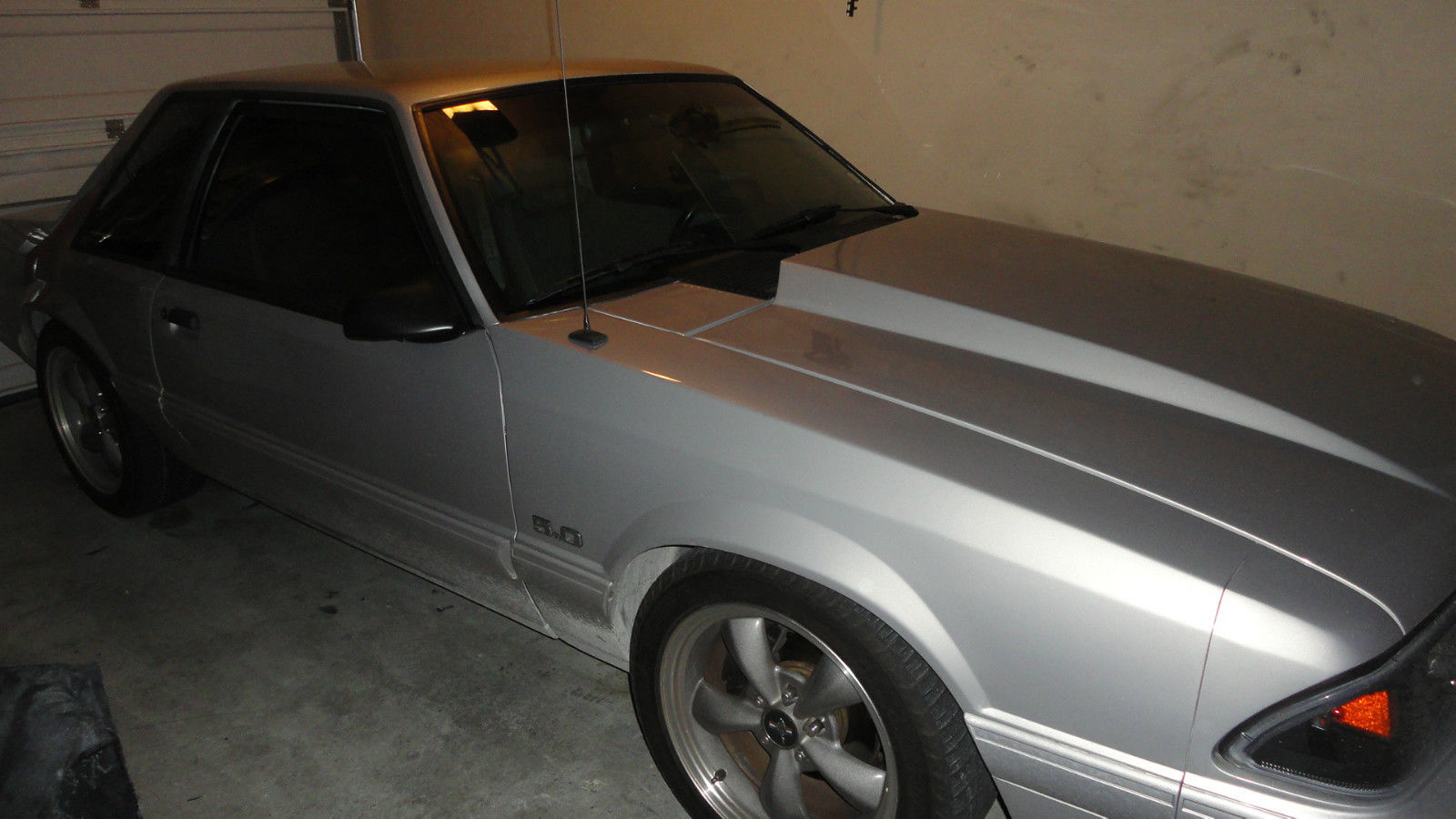 1992 Silver Ford Mustang Coupe