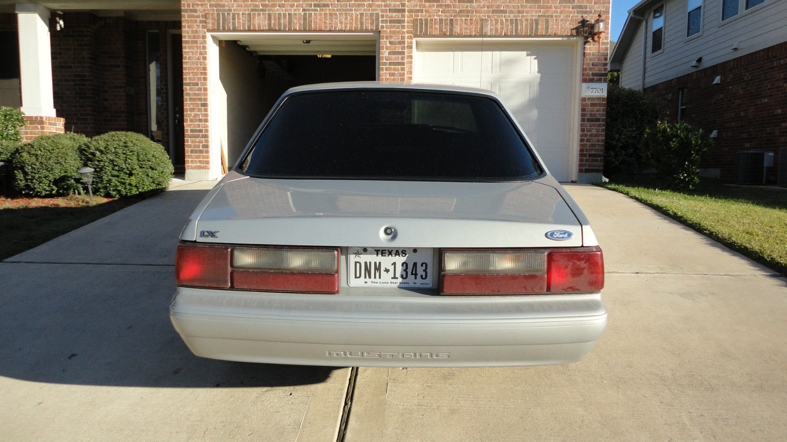 1992 Silver Ford Mustang Coupe
