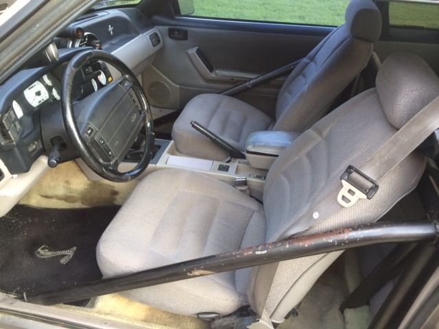 1992 Silver Ford Mustang Coupe