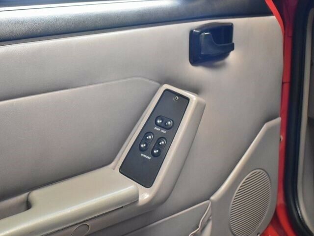 1992 Red Ford Mustang --