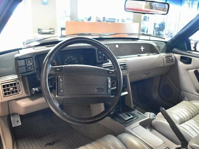 1992 Red Ford Mustang --