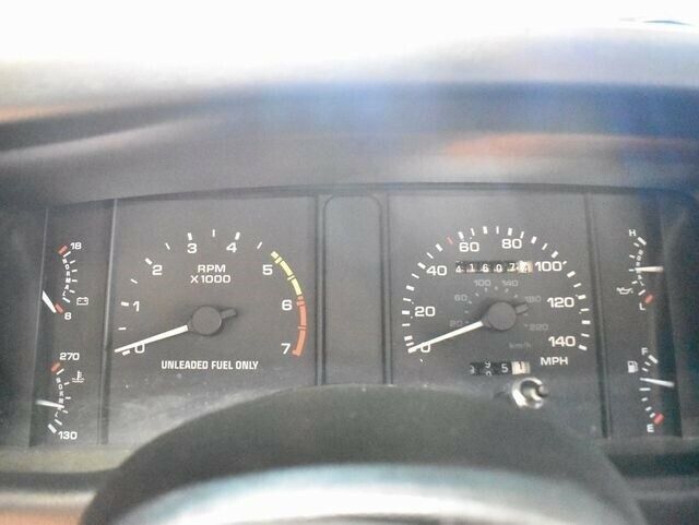 1992 Red Ford Mustang --