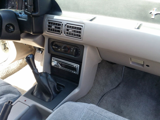 1992 Silver Ford Mustang Hatchback