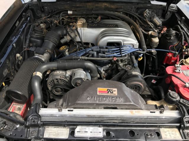1992 Black Ford Mustang