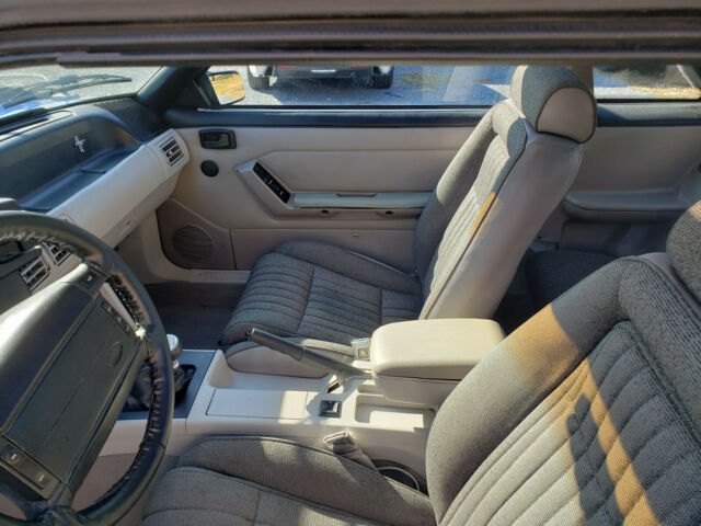 1992 Blue Ford Mustang Coupe