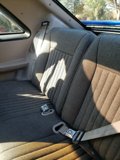 1992 Blue Ford Mustang Coupe