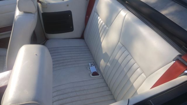 1992 Red Ford Mustang Convertible