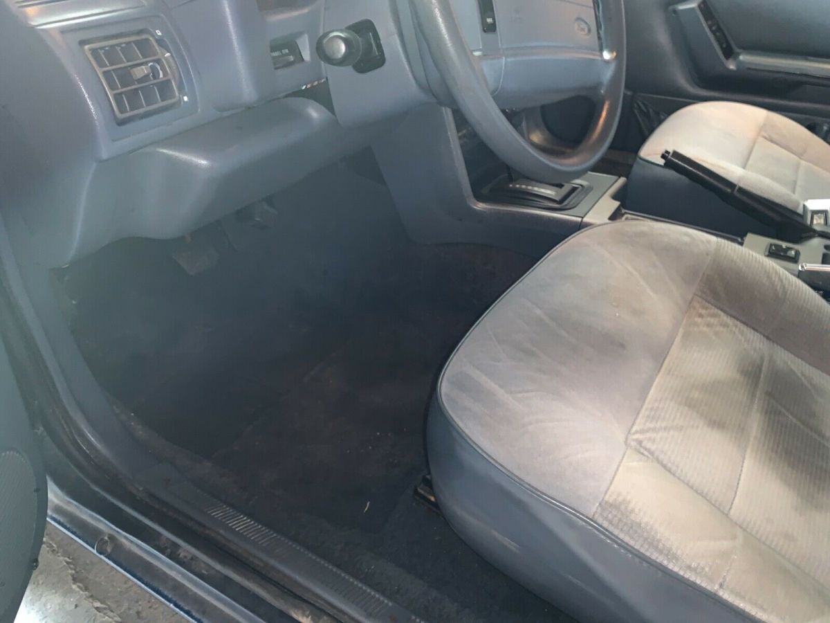 1992 Blue Ford Mustang Convertible