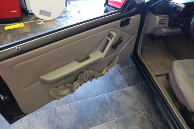 1992 Black Ford Mustang Coupe