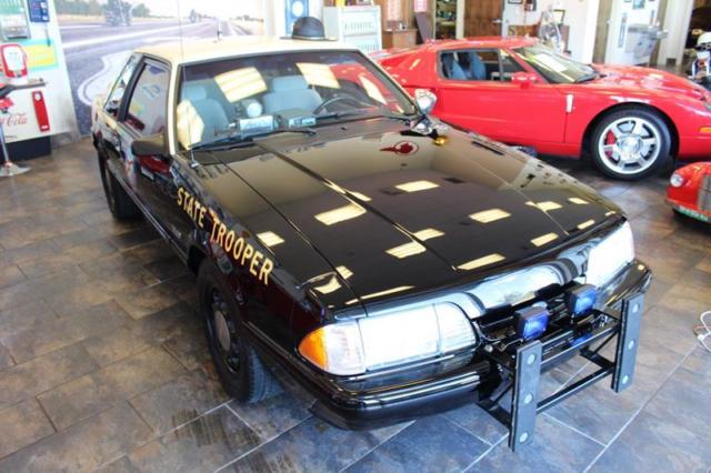 1992 Black Ford Mustang Coupe