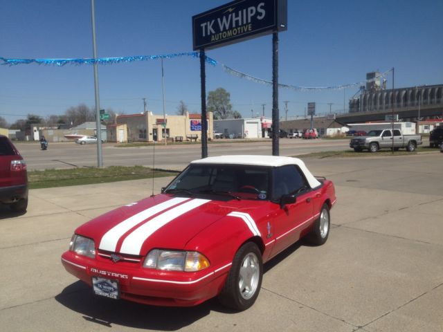 1992 Black Ford Mustang Hatchback