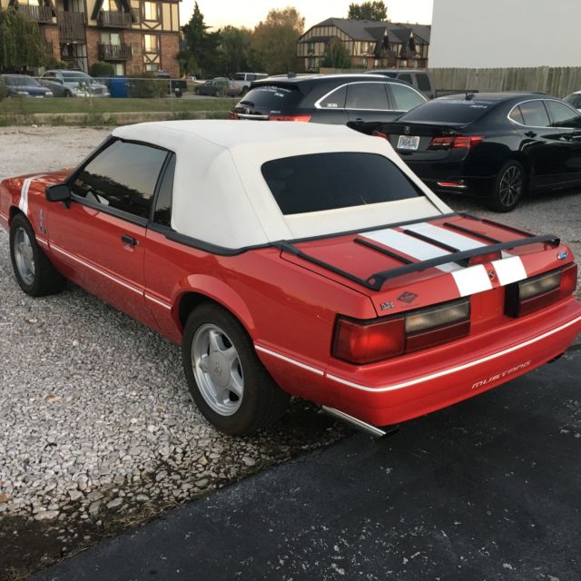 1992 Black Ford Mustang Hatchback
