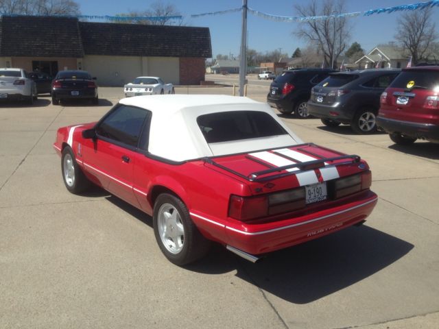 1992 Black Ford Mustang Hatchback