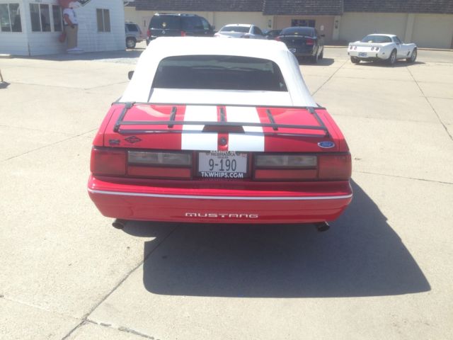 1992 Black Ford Mustang Hatchback