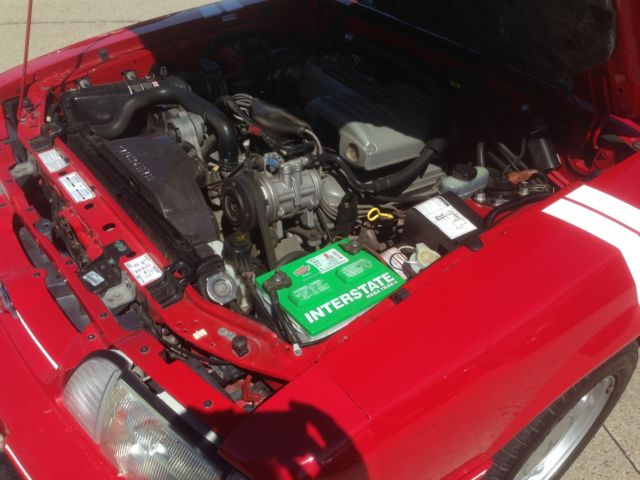 1992 Black Ford Mustang Hatchback