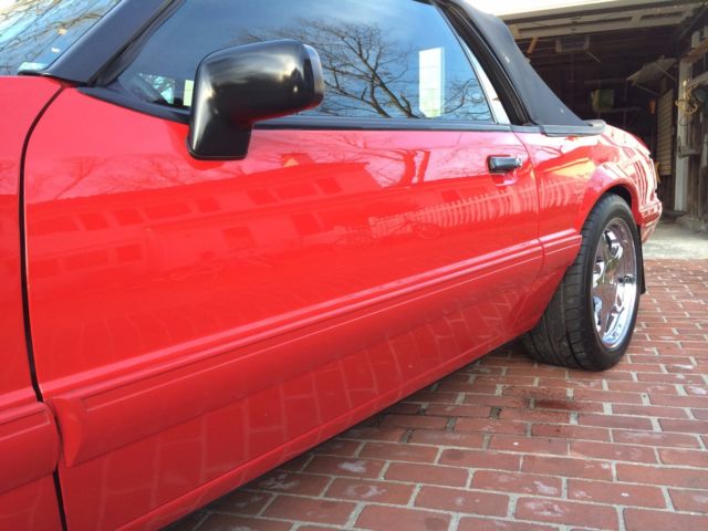 1992 Gray Ford Mustang Convertible