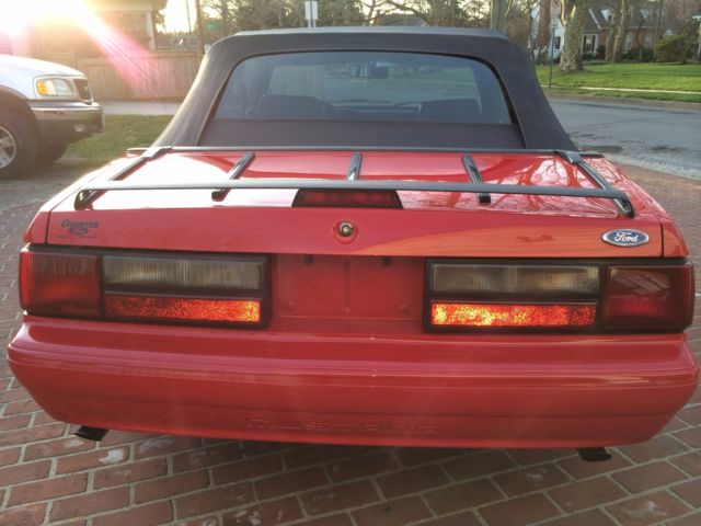 1992 Gray Ford Mustang Convertible
