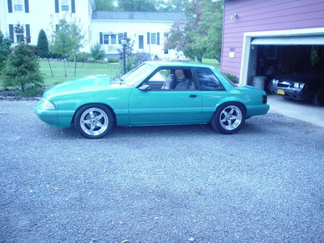 1992 Green Ford Mustang Coupe