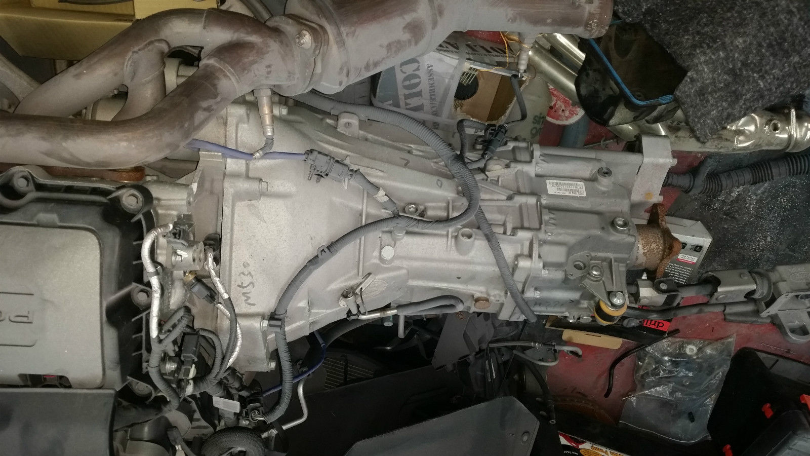 1992 Blue Ford Mustang Sedan